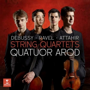 Quatuor Arod - Debussy, Attahir, Ravel in der Gruppe CD bei Bengans Skivbutik AB (5506992)
