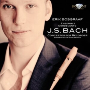 Bach Johann Sebastian - Concertos For Recorder in der Gruppe Externt_Lager / Naxoslager bei Bengans Skivbutik AB (5507083)