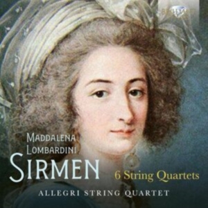 Sirmen Maddalena Lombardini - 6 String Quartets in der Gruppe Externt_Lager / Naxoslager bei Bengans Skivbutik AB (5507091)