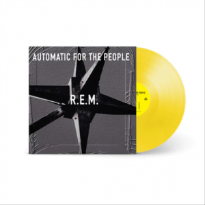R.E.M. - Automatic (Yellow Vinyl) in der Gruppe Labels /  bei Bengans Skivbutik AB (5507149)