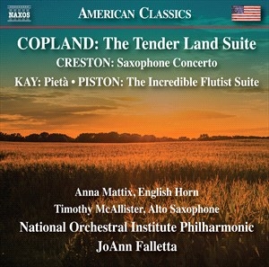 Aaron Copland Paul Creston Ulysse - Copland: The Tender Land Suite Cre in der Gruppe Externt_Lager / Naxoslager bei Bengans Skivbutik AB (5507169)