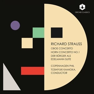 Copenhagen Philharmonic Orchestra - Richard Strauss: Oboe Concerto / Horn Concerto No. 1 / Der Burger Als Edelmann Suite in der Gruppe Externt_Lager / Naxoslager bei Bengans Skivbutik AB (5507199)