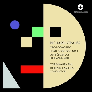 Copenhagen Philharmonic Orchestra - Richard Strauss: Oboe Concerto / Horn Concerto No. 1 / Der Burger Als Edelmann Suite in der Gruppe Externt_Lager / Naxoslager bei Bengans Skivbutik AB (5507199)