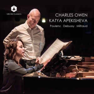 Charles Owen & Katya Apekisheva - Works For Four Hands in der Gruppe CD bei Bengans Skivbutik AB (5507201)