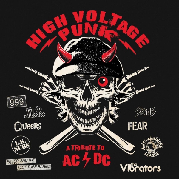 Various Artists - High Voltage Punk - A Tribute To Ac in der Gruppe CD / Bestseller bei Bengans Skivbutik AB (5507487)