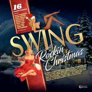 Various Artists - Swing Into A Rockin Christmas (Gree in der Gruppe UNSERE TIPPS / Weihnachtsmusik auf Vinyl & CD bei Bengans Skivbutik AB (5507655)