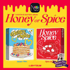 Lightsum - Honey Or Spice (Random Ver.) in der Gruppe -Start Kpop S bei Bengans Skivbutik AB (5507669)
