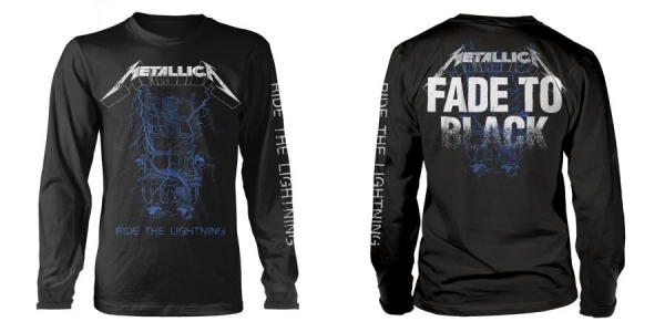 Metallica - L/S Fade To Black (M) in der Gruppe MERCH / Kleidung / T-Shirts bei Bengans Skivbutik AB (5507709)