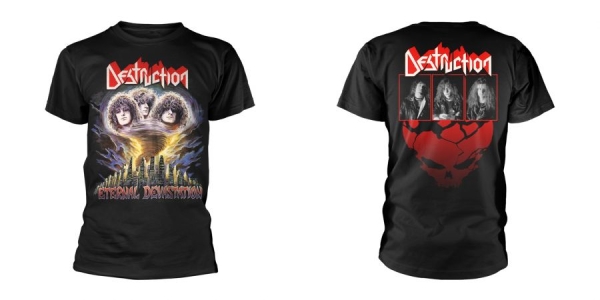 Destruction - T/S Eternal Devastation (M) in der Gruppe MERCHANDISE / T-shirt / Heavy Metal bei Bengans Skivbutik AB (5507735)