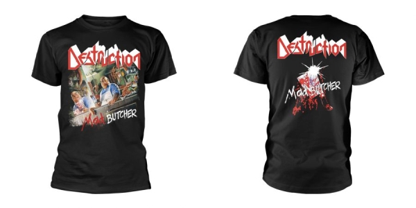 Destruction - T/S Mad Butcher (L) in der Gruppe MERCHANDISE / T-shirt / Heavy Metal bei Bengans Skivbutik AB (5507738)