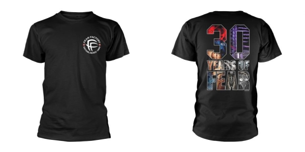 Fear Factory - T/S 30 Years Of Fear (Xxxl) in der Gruppe MERCH / Kleidung / T-Shirts bei Bengans Skivbutik AB (5508172)