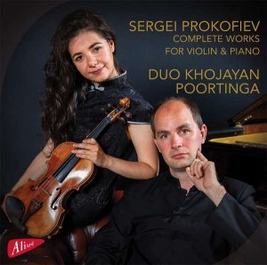 Khojayan Meri / Robert Poortinga - Prokofiev: Complete Works For Violin And in der Gruppe CD / Klassiskt bei Bengans Skivbutik AB (5508229)