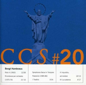 Hambraeus Bengt - Ccs#20 in der Gruppe CD / Klassiskt bei Bengans Skivbutik AB (5508549)