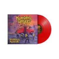 Municipal Waste - Hazardous Mutation (Red Vinyl Lp) in der Gruppe UNSERE TIPPS / Freitagsveröffentlichungen / Fredag den 5:e Jan 24 bei Bengans Skivbutik AB (5508607)