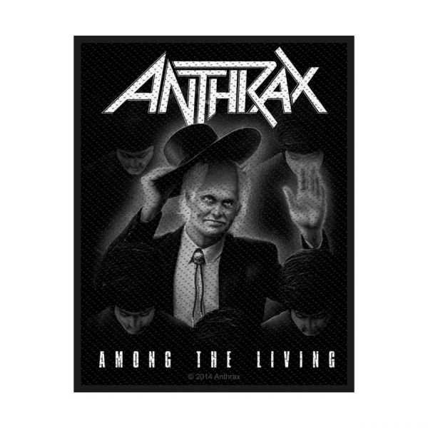 Anthrax - Patch - Among The Living in der Gruppe MERCH / Accessoires / Aufnäher bei Bengans Skivbutik AB (5508612)