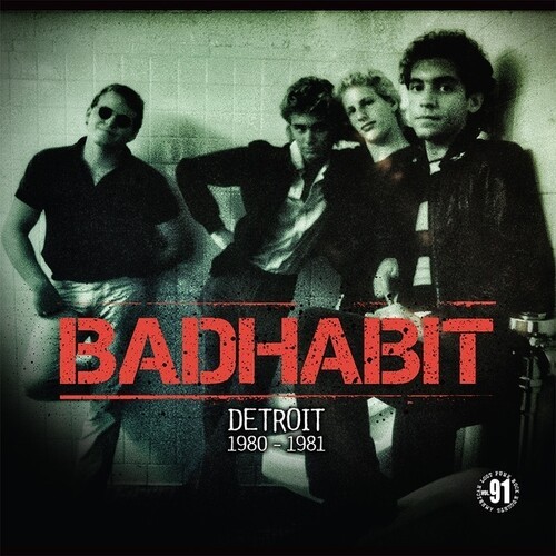 Badhabit - Detroit 1980-1981 in der Gruppe VINYL / Pop-Rock bei Bengans Skivbutik AB (5508755)