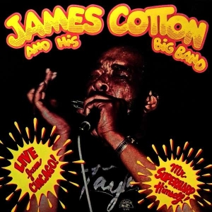 James Cotton & His Big Band - Live In Chicago - Mr. Superharp in der Gruppe Labels /  bei Bengans Skivbutik AB (5508820)
