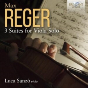 Reger Max - 3 Suites For Viola Solo in der Gruppe Externt_Lager / Naxoslager bei Bengans Skivbutik AB (5508876)