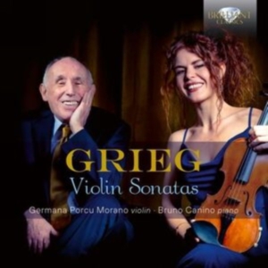 Grieg Edvard - Violin Sonatas in der Gruppe Externt_Lager / Naxoslager bei Bengans Skivbutik AB (5508877)
