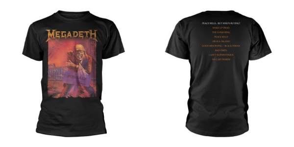 Megadeth - T/S Peace Sells... (L) in der Gruppe MERCHANDISE / T-shirt / Heavy Metal bei Bengans Skivbutik AB (5508915)