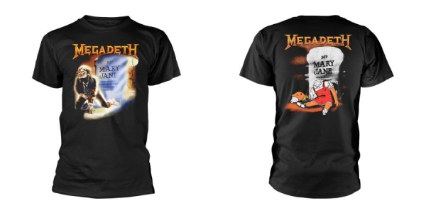 Megadeth - T/S Mary Jane (Xl) in der Gruppe MERCHANDISE / T-shirt / Heavy Metal bei Bengans Skivbutik AB (5508924)