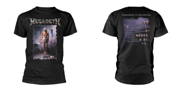 Megadeth - T/S Countdown To Extinction (Xxxl) in der Gruppe MERCHANDISE / T-shirt / Heavy Metal bei Bengans Skivbutik AB (5508925)