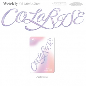 Weeekly - ColoRise (Plattform Ver.) in der Gruppe CD / K-Pop bei Bengans Skivbutik AB (5508978)
