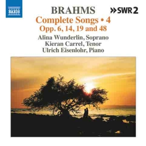 Brahms Johannes - Sechs Gesange, Op. 6 Acht Lieder U in der Gruppe Externt_Lager / Naxoslager bei Bengans Skivbutik AB (5509055)