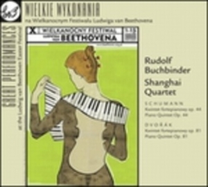 Schumann/Dvorak - Piano Quintets in der Gruppe CD bei Bengans Skivbutik AB (5509067)