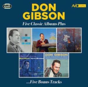 Don Gibson - Five Classic Albums Plus in der Gruppe MUSIK / Dual Disc / Country bei Bengans Skivbutik AB (5509150)