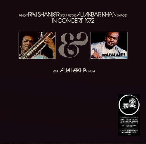 Ravi Shankar Ali Akbar Khan - In Concert 1972 in der Gruppe VINYL / Pop-Rock bei Bengans Skivbutik AB (5509618)