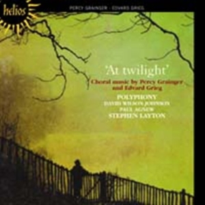 Grainger/Grieg - At Twilight - Choral Music in der Gruppe CD / Klassiskt bei Bengans Skivbutik AB (5509834)