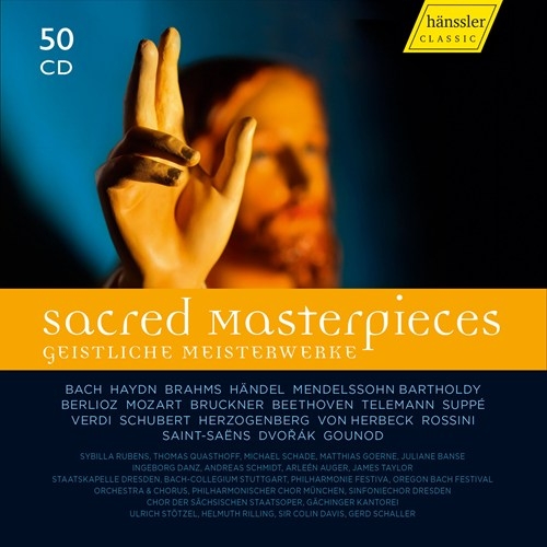 Various - Sacred Masterpieces (50 Cd) in der Gruppe CD / Bestseller bei Bengans Skivbutik AB (5509855)