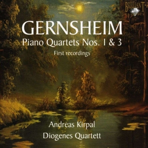 Gernsheim - Gernsheim: Piano Quartets Nos. 1 & in der Gruppe CD / Klassiskt bei Bengans Skivbutik AB (5509881)