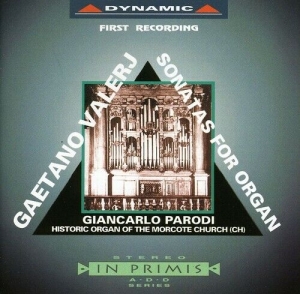 Valerj Gaetano - Sonatas For Organ in der Gruppe CD / Klassiskt bei Bengans Skivbutik AB (5509898)