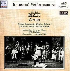 Bizet Georges - Bizet:Carmen in der Gruppe CD / Klassiskt bei Bengans Skivbutik AB (5510025)
