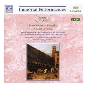 Strauss Johann - Strauss:A Night In Venice in der Gruppe CD / Klassiskt bei Bengans Skivbutik AB (5510030)