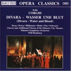 Corghi Azio - Corghi: Divara - Wasser & Blut in der Gruppe CD / Klassiskt bei Bengans Skivbutik AB (5510060)