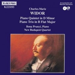 Widor Charles-Marie - Piano Quintet In D Minor, Piano Tri in der Gruppe CD / Klassiskt bei Bengans Skivbutik AB (5510091)