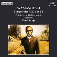 Szymanowski Karol - Szymanowski: Symphony Nos. 1 & 2 in der Gruppe CD / Klassiskt bei Bengans Skivbutik AB (5510092)