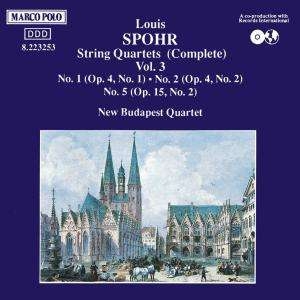Spohr Louis - String Quartet Op4 1 2/Op15 2 in der Gruppe CD / Klassiskt bei Bengans Skivbutik AB (5510094)