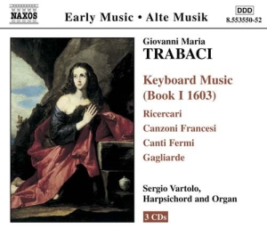 Trabaci Giovanni Maria - Keyboard Music Bk 1 in der Gruppe CD / Övrigt bei Bengans Skivbutik AB (551018)
