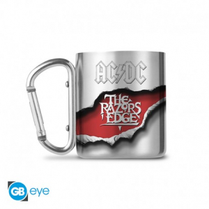 Ac/Dc - Mug Carabiner - Razors Edge in der Gruppe MERCH / Minsishops-merch / Ac/Dc bei Bengans Skivbutik AB (5510194)