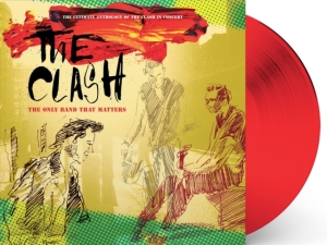 Clash The - The Only Band That Matters (Red) in der Gruppe VINYL / Pop-Rock bei Bengans Skivbutik AB (5510550)