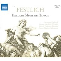 Various Artists - Festliche Musik Des Barock in der Gruppe CD bei Bengans Skivbutik AB (5510667)