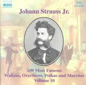 Strauss Johann Ii - 100 Most Famous Works 10 in der Gruppe CD / Klassiskt bei Bengans Skivbutik AB (5510993)