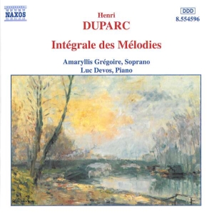 Duparc Henri - Duparc:Integrale Des Melodies in der Gruppe CD / Klassiskt bei Bengans Skivbutik AB (5510994)