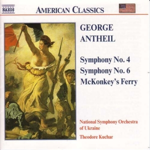 Antheil Georg - Symphonies 4 & 6 in der Gruppe CD / Klassiskt bei Bengans Skivbutik AB (5510995)