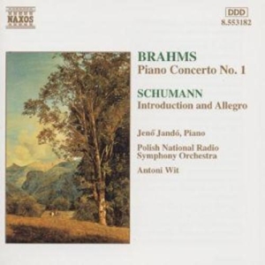 Brahms/Schumann - Piano Concerto No. 1, Introduction in der Gruppe CD bei Bengans Skivbutik AB (5511003)