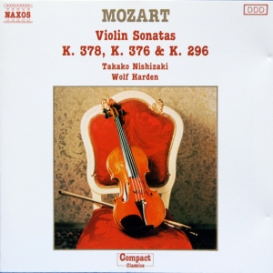Mozart Wolfgang Amadeus - Violin Sonatas K.378, K.376 & K.296 in der Gruppe CD / Klassiskt bei Bengans Skivbutik AB (5511043)